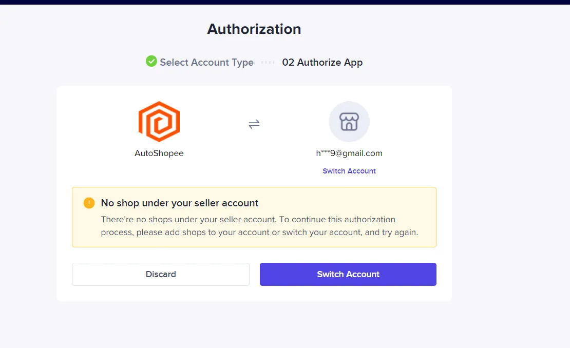 Lỗi No shop under your seller account khi chưa được duyệt Seller trên TikTok Shop